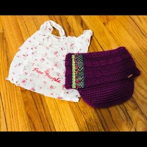 Free People Winter Knit Visor